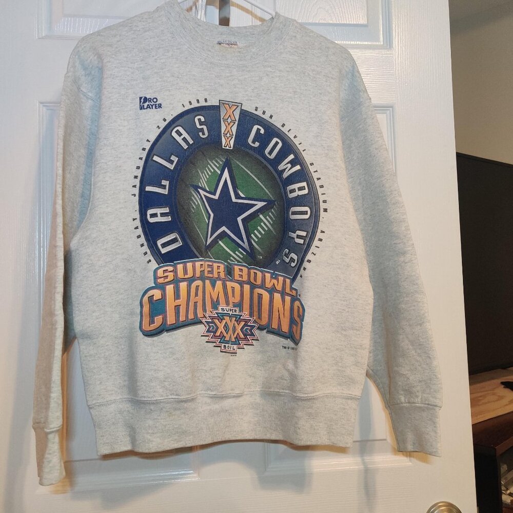 Dallas Cowboys XXX Super Bowl Champions Sweatshirt